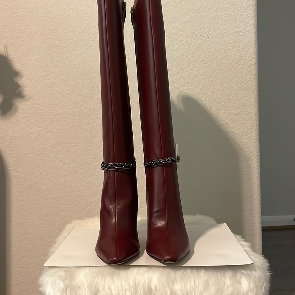 Vince Camuto Felinda Women’s Boot, Color- Blood Red, Size 10M/42
